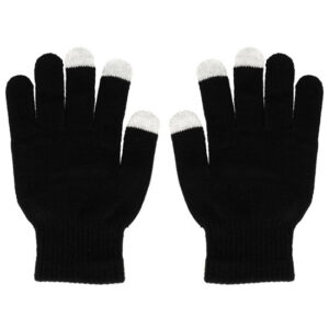 Touchscreen gloves pattern 1 black 5900217273295