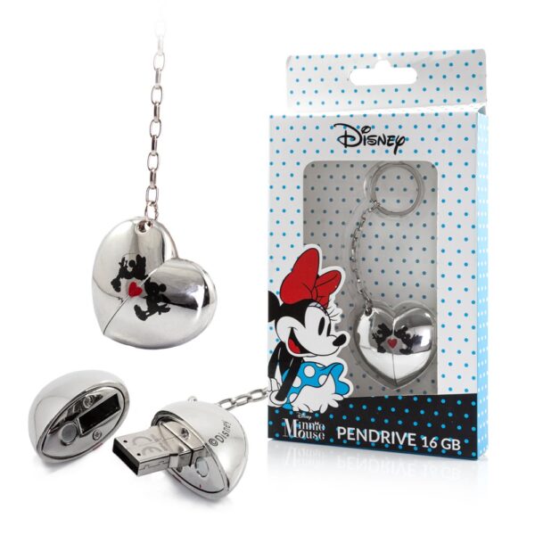 Pendrive Mouse HOLDING HANDS 16GB 2.0 MICPDTYPE-2 silver