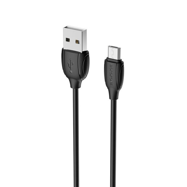 Cable Borofone BX19 Benefit USB/ Micro USB 2,4A 1 meter black 6931474701770