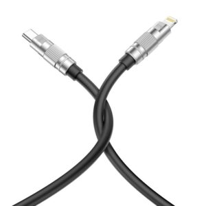 Cable XO NB-Q228A USB-C - Lightning 1,2m 27W black 6920680833368