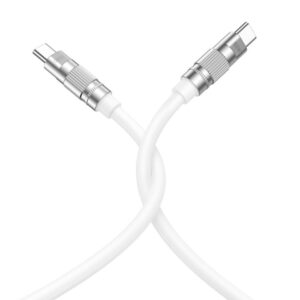 Cable XO NB-Q228B USB-C - USB-C 1,2m 60W white 6920680833382