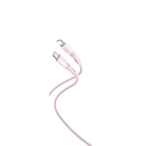 Cable XO NB-Q226B USB-C - USB-C 1m 60W pink 6920680833801