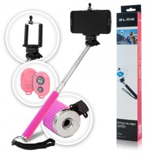 Monopod/ Selfie stick BLOW SF-101 bluetooth pink