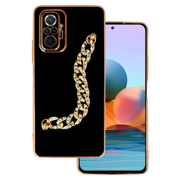 Back Case Glamour Strap Xiaomi Redmi Note 10 Pro/Note 10 Pro Max pattern 4 black 5900217954309