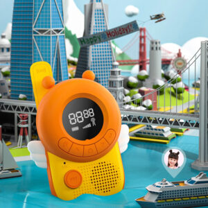 Walkie talkie for kids K22 Bee and battery charger 8xHR03/AAA 900mAh 5900217957201