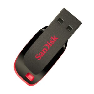 Pendrive SanDisk 32GB USB 2.0 Cruzer Blade 619659069193