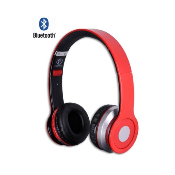 Bluetooth headphones Rebeltec Crystal red 5902539600117