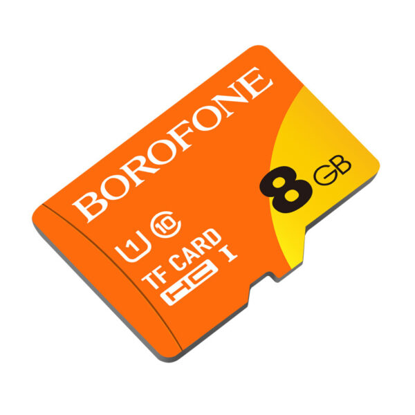 Memory card Borofone MicroSD 8GB SDHC Class10 75MB/s 6931474701213