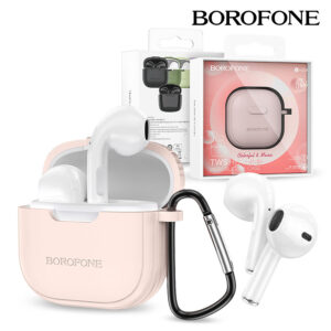 Earphones Borofone TWS BW29 Charm pink 6974443389784