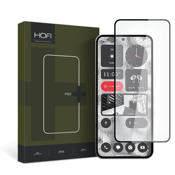 HOFI TEMPERED GLASS PRO+ NOTHING PHONE 2 BLACK 9319456603897