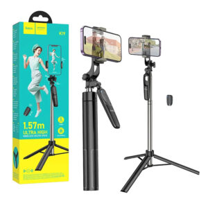 Tripod HOCO with wireless remote Soul K19 black 6931474798640