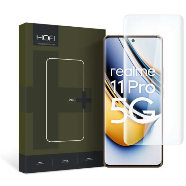 HOFI TEMPERED GLASS UV PRO+ REALME 11 PRO 5G / 11 PRO+ PLUS 5G CLEAR 9490713932926