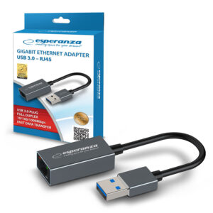 ADAPTER USB ESPERANZA GIGABIT ETHERNET 1000 MBPS 3.0-RJ45