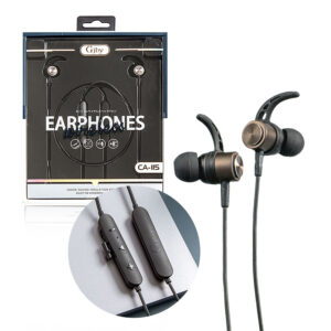 Earphones GJBY CA-115 black 5900217407362