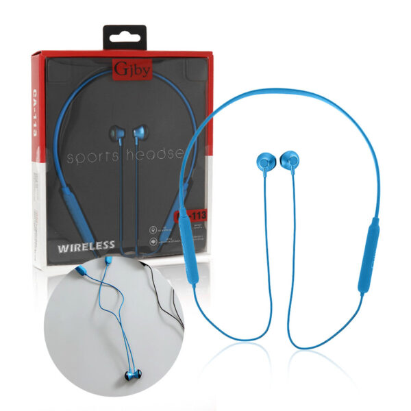 Earphones GJBY SPORTS CA-113 white 5900217309284