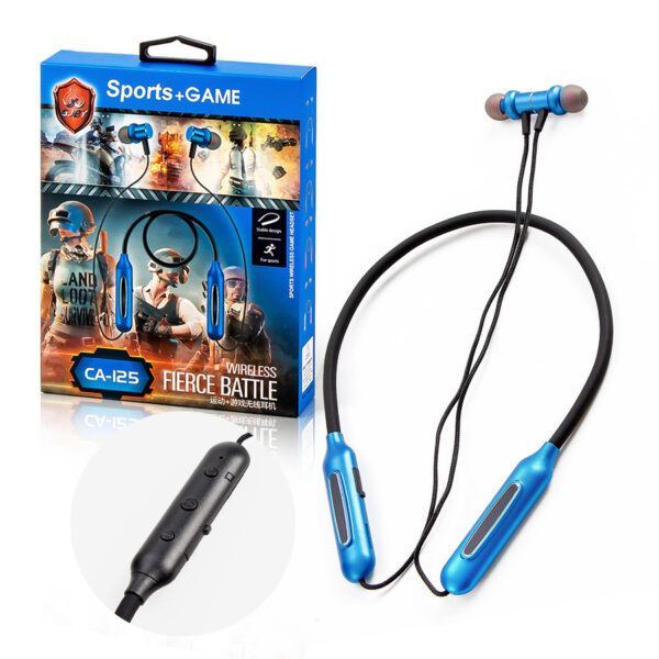 Earphones GJBY SPORTS CA-125 blue 5900217388616