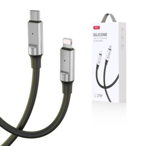 Cable XO NB-Q252B USB-C - Lightning 1,0 m 27W black 6920680844777