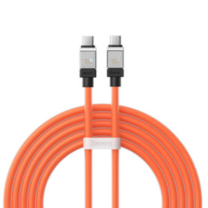 Cable Baseus CoolPlay USB-C - USB-C 2m 100W orange 6932172626716