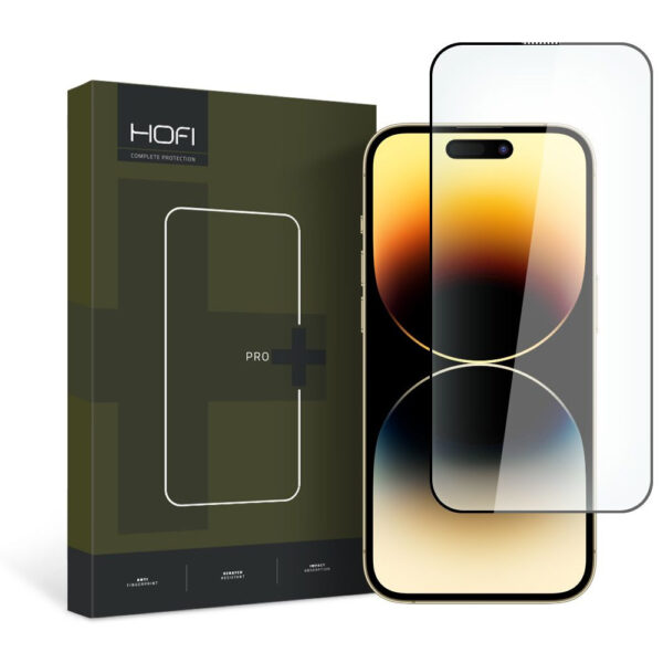 HOFI TEMPERED GLASS PRO+ IPHONE 15 PRO BLACK 9319456604764