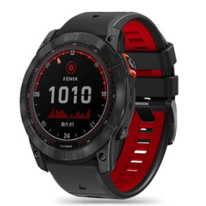 SMART WATCH BAND ZEGARKÓW ICONBAND PRO GARMIN FENIX 3 / 5X / 3HR / 5X PLUS / 6X / 6X PRO / 7X BLACK/RED 9319456605082