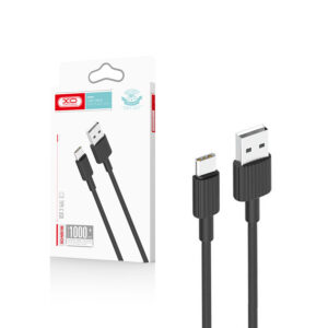 Cable USB XO NB156 - USB-C 1,0 m 2,4A black 6920680871858