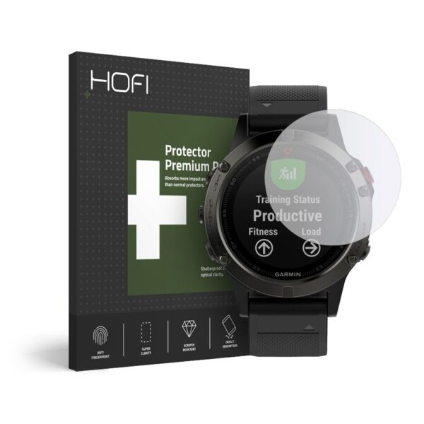 TEMPERED GLASS HOFI GLASS PRO+ GARMIN FENIX 5 / 6 / 6 PRO / 7 5906735415117