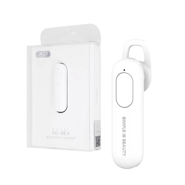 Bluetooth Earphone XO BE4 white 6920680863648