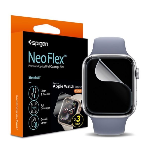 PROTECTIVE FOIL SPIGEN NEO FLEX 3-PACK APPLE WATCH 4 / 5 / 6 / 7 / 8 / SE (40 / 41 MM) 8809640250200