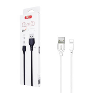 Cable USB XO NB103 - USB-C 2,0 m 2,1A white 6920680870189