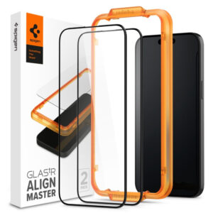 SPIGEN ALM GLASS FC 2-PACK IPHONE 15 PRO BLACK 8809896752176