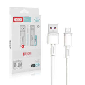 Kabel USB XO NB-Q166 USB - microUSB 1,0 m 5A white 6920680875535