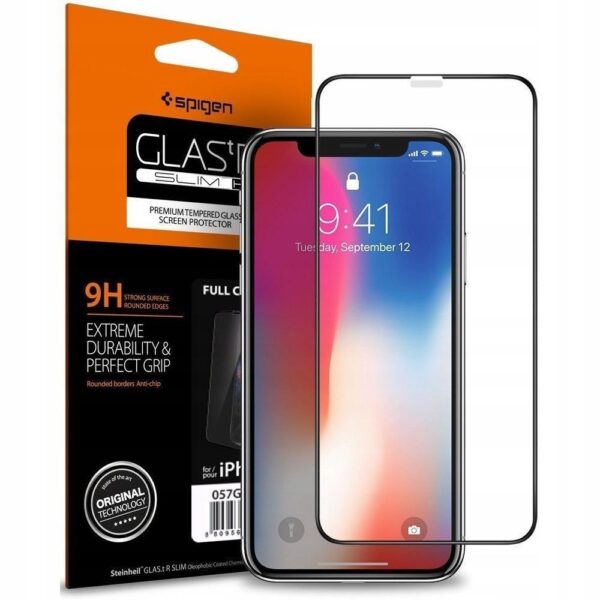 TEMPERED GLASS SPIGEN GLASS FC IPHONE 11 BLACK 8809613767261