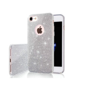 BACK CASE GLITTER 3in1 iPhone 15 Plus 6.7' silver 5900495511263