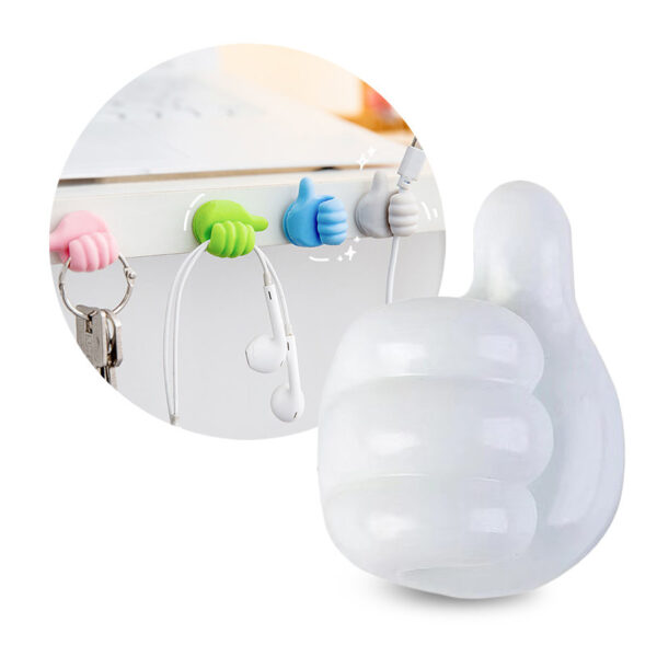 Thumb cable organizer white 5900217997702