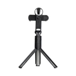 Selfie stick withbluetooth remote controller tripod with mirror SSTR-11 black 5903396072659