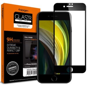 TEMPERED GLASS SPIGEN GLASS FC IPHONE 7 / 8 / SE 2020 / 2022 BLACK 8809710753174