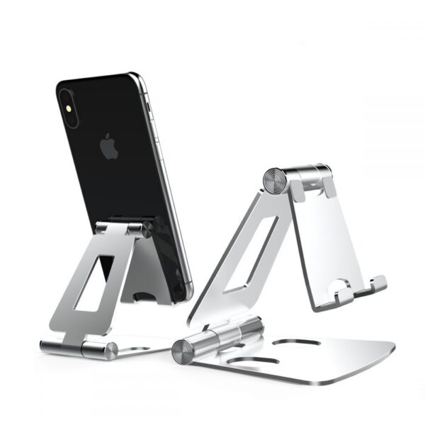 Z16 UNIVERSAL STAND HOLDER SMARTPHONE SILVER 0795787711514