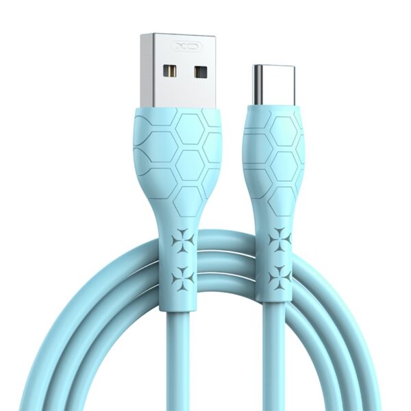 Cable XO NB240 USB - USB-C 1,0m 2,4A blue 6920680839766