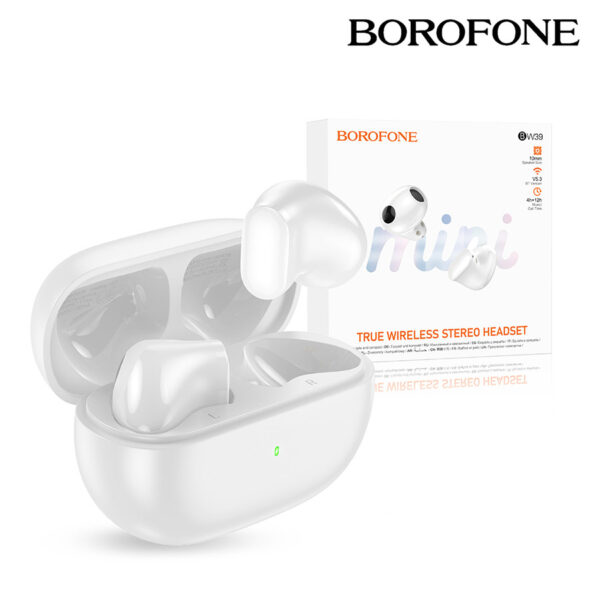 Earphones TWS Borofone BW39 Enjoy white 6941991102028