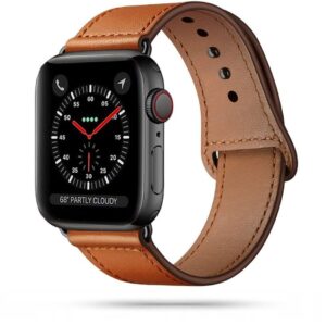 SMART WATCH BAND LEATHERFIT APPLE WATCH 4 / 5 / 6 / 7 / 8 /9 / SE (42 / 44 / 45 MM/ 49MM) BROWN 0795787713716