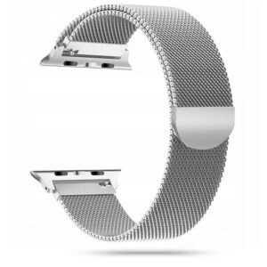 SMART WATCH BAND MILANESEBAND APPLE WATCH 4 / 5 / 6 / 7 / 8 / SE (38 / 40 / 41 MM) SILVER 5906735412918