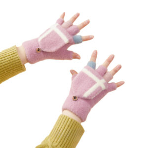 Winter mitten glove pink 5907769307904