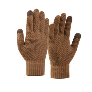 Winter touch gloves brown 5907769307850