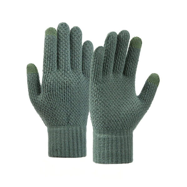 Winter touch gloves green 5907769307843