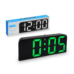 WALL CLOCK ALARM WITH REMOTE LARGE HEIGHT 7.2cm