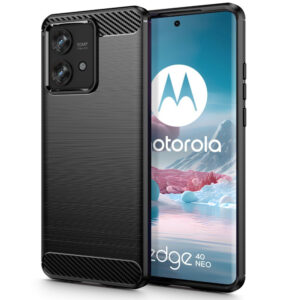 BACK CASE HIGH QUALITY CARBON MOTOROLA EDGE 40 NEO BLACK 9319456606669