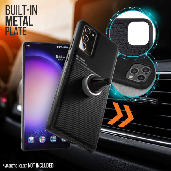 Back Case Car Magnetic Xiaomi Redmi 9AT/ Redmi 9A black 5903396138546