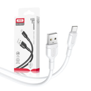 Cable XO NB212 USB - USB-C 1.0 m 2.1A white 6920680827756