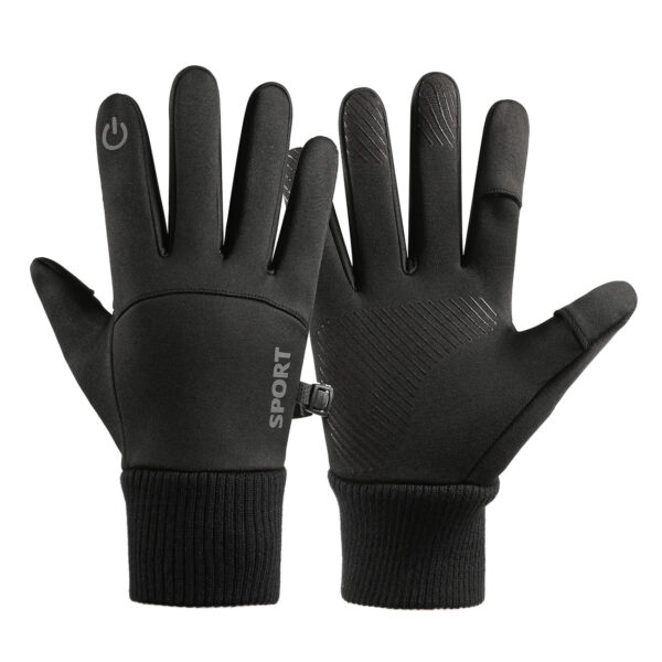 Sports men gloves black 5907769308017