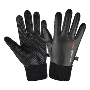 Non-slip men gloves black 5907769308000